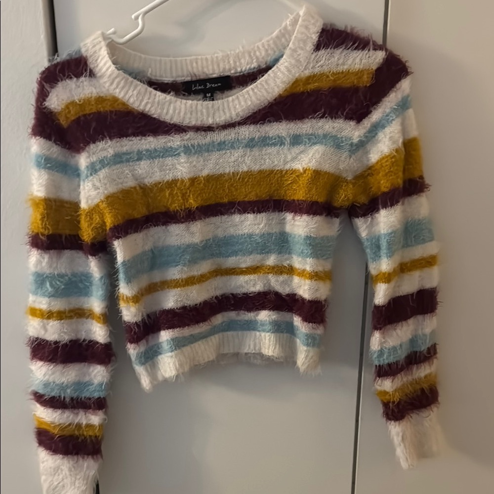 Striped Women's Sweater - Multicolor
